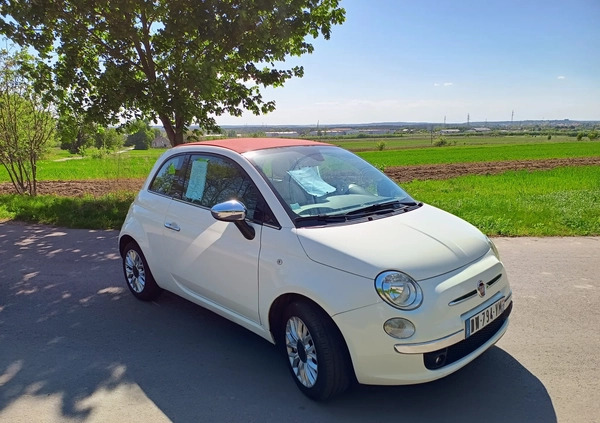 Fiat 500 cena 30999 przebieg: 45000, rok produkcji 2015 z Działoszyn małe 254